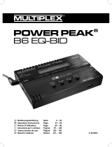 MULTIPLEX Power Peak B6 EQ-BID - 30 8561 Le manuel du propriétaire
