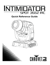 CHAUVET DJ Intimidator Spot 355Z IRC Guide de référence