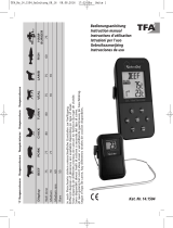 TFA Wireless BBQ Meat Thermometer KÜCHEN-CHEF Manuel utilisateur