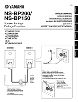Yamaha NS-BP150 Le manuel du propriétaire