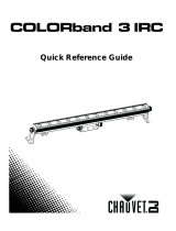 CHAUVET DJ COLORband 3 IRC Guide de référence