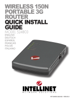 Intellinet Wireless 150N Portable 3G Router Guide d'installation