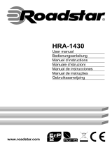 Roadstar HRA-1430 Manuel utilisateur