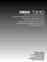 Yamaha TX-10 Manuel utilisateur