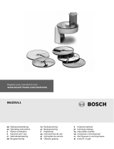Bosch VeggieLove MUZ5VL1 Manuel utilisateur