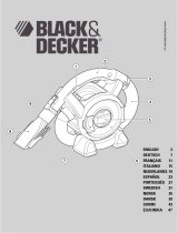 Black & Decker dustbuster pad1200 Manuel utilisateur