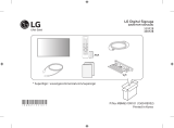 LG 55XF2B Guide d'installation