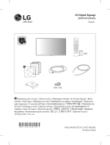 LG 75XS2C-B Guide d'installation rapide