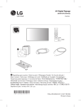 LG 75XF3C-B Guide d'installation rapide