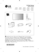 LG 55SM5KC-B Guide d'installation rapide