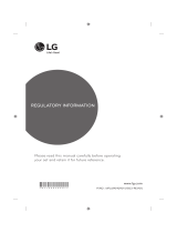 LG 55XF2B-B Le manuel du propriétaire