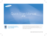 Samsung VLUU ST45 Guide de démarrage rapide