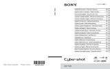 Sony DSC-TX20 Manuel utilisateur
