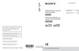 Sony SLT-A33 Mode d'emploi