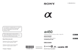 Sony DSLR-A450L Mode d'emploi