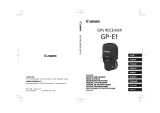 Canon GPS RECEIVER GP-E1 Manuel utilisateur
