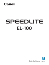 Canon Speedlite EL-100 Manuel utilisateur