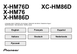Pioneer X-HM76D_HM76_HM86_XC-HM86D Manuel utilisateur