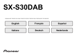 Pioneer SX-S30DAB Manuel utilisateur
