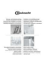 Bauknecht GSI 5572 SW Guide d'installation