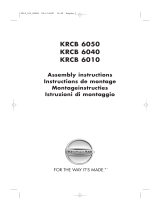 KitchenAid KRCB 6040 Guide d'installation
