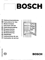 Bosch KIR2035IE/02 Le manuel du propriétaire