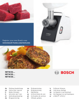 Bosch MFW3850B Le manuel du propriétaire