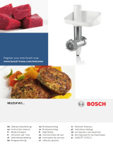 Bosch MUM57860/02 Manuel utilisateur