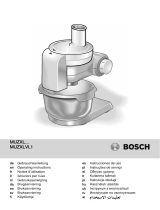 Bosch MUMXX40G Mode d'emploi