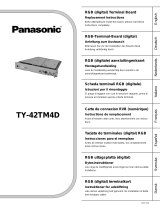 Panasonic TY42TM4Z Mode d'emploi