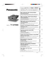 Panasonic TY42TM6B Mode d'emploi