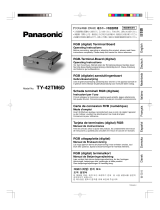 Panasonic TY42TM6D Mode d'emploi
