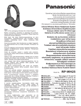 Panasonic RP-WH25 Le manuel du propriétaire