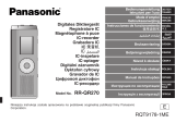 Panasonic RRQR270 Le manuel du propriétaire