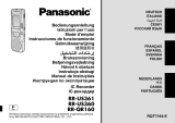 Panasonic RR-US360 Le manuel du propriétaire