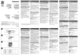 Panasonic SDMEMORYCARDE Mode d'emploi