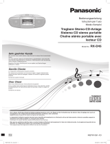 Panasonic RXD45EG Le manuel du propriétaire