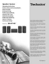 Panasonic SBHT140 Mode d'emploi