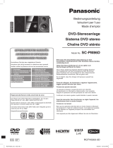 Panasonic SCPM86D Le manuel du propriétaire
