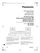 Panasonic SC-UX102E Le manuel du propriétaire