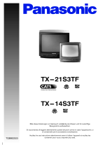 Panasonic TX-14S3TF Le manuel du propriétaire