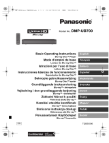 Panasonic DMP-UB700EG Le manuel du propriétaire
