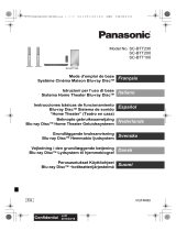 Panasonic SCBTT100EG Le manuel du propriétaire