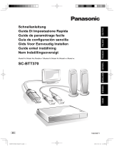 Panasonic SCBTT370EG Guide de démarrage rapide