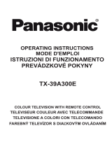 Panasonic TX39A300E Le manuel du propriétaire