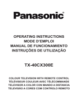 Panasonic TX40CX300E Le manuel du propriétaire