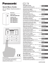 Panasonic WHADC0309H3E5 Le manuel du propriétaire