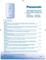 Panasonic WH-SHF12D6E5 Le manuel du propriétaire