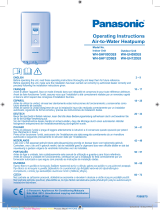 Panasonic WHSHF12D9E8 Le manuel du propriétaire
