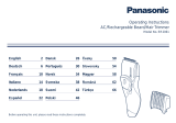 Panasonic ER2061 Mode d'emploi